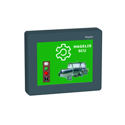 HMIS65W – Small touchscreen display HMI, Harmony SCU, 3in5 front module color TFT LCD without Schneider logo