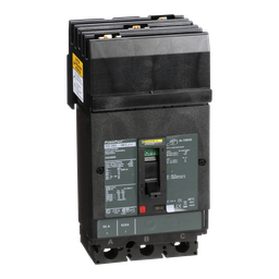 HGA36050 – Circuit breaker, PowerPacT H, 50A, 3 pole, 600VAC, 18kA, I-Line, thermal magnetic, 80%, ABC