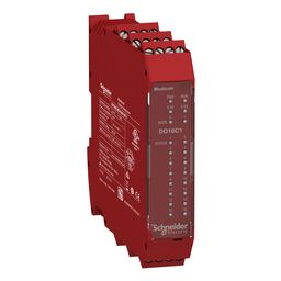 XPSMCMDO0016C1 – 16 digital output PL c, SIL1 expansion modules with screw term