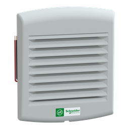 NSYCVF38M24DPF – ClimaSys forced vent. IP54, 58m3/h, 24V DC, with outlet grille and filter G2