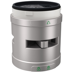 XVUC9SQ – Modular tower light, Harmony XVU, Audible unit, silver, 60mm, buzzer, 24V AC DC