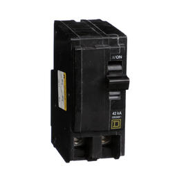 QOH2110 – Mini circuit breaker, QO, 110A, 2 pole, 120/240VAC, 42kA, plug in