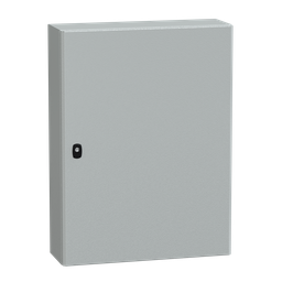 NSYS3D8620 – Wall mounted steel enclosure, PanelSeT S3D, plain door, without mounting plate, 800x600x200mm, IP66, IK10