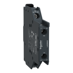 LAD8N02 – Auxiliary contact block, TeSys Deca, 2NC, side mounting, screw clamp terminals