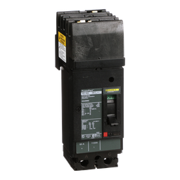 HDA260602 – Circuit breaker, PowerPacT H, 60A, 2 pole, 600VAC, 14kA, I-Line, thermal magnetic, 80%, AC