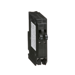 QO3030 – Tandem mini circuit breaker, QO, 2 x 1 pole at 30A, 120/240VAC, 10kA, plug in