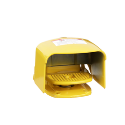 9002AW12 – Foot Switch, Harmony 9002AW, industrial, pedal and side shields, SPST contact, maintained contact, NEMA 2, 4, 13, 3A at 230V AC
