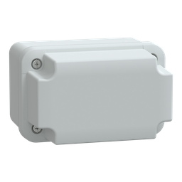 NSYTBS1179H – ABS box IP66 IK07 RAL7035 Int.H105W65D85 Ext.H117W74D94 Opaque cover H40