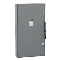 HU366NR – Safety switch, heavy duty, non fusible, 600A, 3 pole, 500hp, 600VAC/DC, NEMA 3R, neutral factory installed