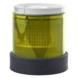 XVBC38 – Indicator bank, Harmony XVB, illuminated unit, plastic, yellow, 70mm, steady, bulb or LED not included, 250V