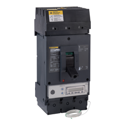 LGA36400U53X – Circuit breaker, PowerPacT L, 400A, 3 pole, 600VAC, 18kA, I-Line, Micrologic 5.3E, 80%, ABC