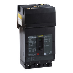 HGA36015 – Circuit breaker, PowerPacT H, 15A, 3 pole, 600VAC, 18kA, I-Line, thermal magnetic, 80%, ABC