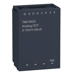 TMC4AQ2 – analogue output cartridge, Modicon M241, 2 analog outputs