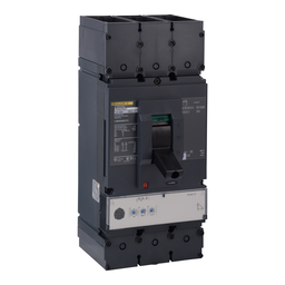 LDM36400U31X – Circuit breaker, PowerPacT L, 400A, 3 pole, 600VAC, 14kA, lugs, MicroLogic 3.3, 80%
