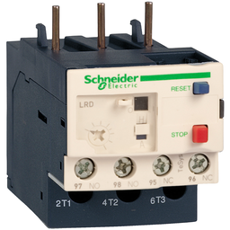 LR3D01 – Thermal overload relay, TeSys Deca, 690VAC, 0.1 to 0.16A, 1NO 1NC, class 10A, for unbalanced loads