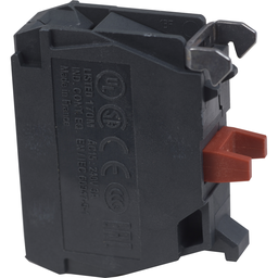 ZBE102TQ – Contact block, Harmony XB4, Harmony XB5, single contact, standard contact, screw clamp terminals, 1NC