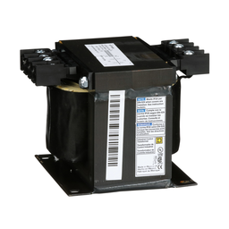 9070T500D4 – Transformer, Type T, industrial control, 500VA, 1 phase, 277V primary, 120V secondary, 115C rise