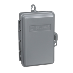 QOE250GFINM – Enclosed circuit breaker, QO, 2 pole, 1 phase, 50A, NEMA3R, ground fault protection, nonmetalic, spa