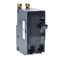 QOB212535 – Mini circuit breaker, QO, 125A, 2 pole, 120/240VAC, 10kA, bolt on, 50 deg C
