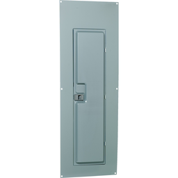 QOC342MS – Replacement cover, QO, for 42 space load center with 3 phase main breaker, surface, gray