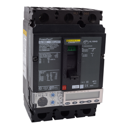 HJL36060U44X – Circuit breaker, PowerPacT H, 60A, 3 pole, 600VAC, 25kA, lugs, Micrologic 6.2A, 80%