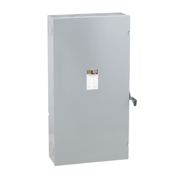 D325N – Safety switch, general duty, fusible, 400A, 3 pole, 125hp, 240VAC, NEMA 1, neutral factory installed
