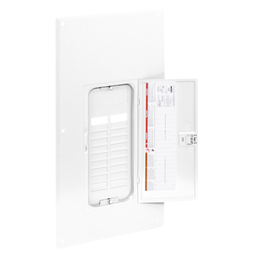 HOMC20UCW – Replacement cover, Homeline, for 20 space load center, combination flush and surface, white