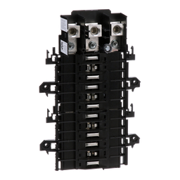 QON324L200 – Load center interior, QO, mounting base, 3 phase, 24 spaces, 200A main lugs, OEM