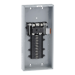 QO130M200P – Load center, QO, 1 phase, 30 spaces, 30 circuits, 200A convertible main breaker, PoN, NEMA1