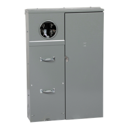 SU3040D400FN – All in one, Homeline, CSED, ringed socket, 400A, semi flush mount, 30 spaces, 40 circuits, 25kA SCCR, no bypass