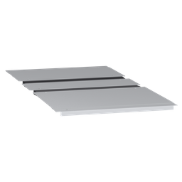 NSYEC6102 – Spacial SF 2 entries cable gland plate – fixed by clips – 600×1000 mm