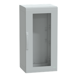 NSYPLA1054TG – Floor standing polyester enclosure, Thalassa PLA, glazed door, completely sealed, 1000x500x420mm, IP65, IK08