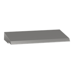 NSYTX4020 – Stainless canopy 304L, Scotch BriteÂ® finish. for WM enclosure W400xD200mm