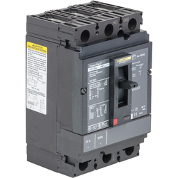 HGL36015C – Circuit breaker, PowerPacT H, 15A, 3 pole, 600VAC, 18kA, lugs, thermal magnetic, 100%