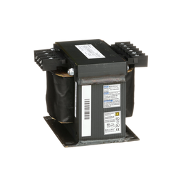 9070T500D35 – Transformer, Type T, industrial control, 500VA, 1 phase, 208/230/380/440/460V primary, 110/115V secondary, 115C rise