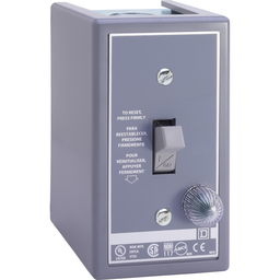 2510FG5PG – Manual Starter, fractional horsepower, 16A, 1 pole, 1 HP at 277 VAC, toggle w/guard, green indicator, NEMA 1 enclosure