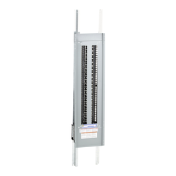 NQ84L4C – Panelboard interior, NQ, main lugs, 400A, Cu bus, 84 pole spaces, 1 phase, 3 wire, 240VAC, 48VDC