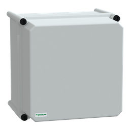 NSYPLSC2727AG – PLS box, polyester rear, opaque PC cover IP66 27x27x23cm