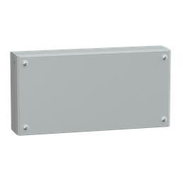 NSYSBM20408 – Metal industrial box plain door H200xW400xD80 IP66 IK10 RAL 7035