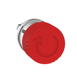 ZB4BS834 – Emergency stop head, Harmony XB4, switching off, metal, red mushroom 30mm, 22mm, trigger latching turn to release