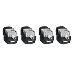 LV429243 – Steel bare cable connectors, ComPacT NSX, for 1 cable 1.5mm² to 95mm², 160A, set of 4 parts