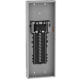 QO140M200PT2 – Load center, QO, 1 phase, 40 spaces, 40 circuits, 200A convertible main breaker, PoN, NEMA1, 2 x gnd bar
