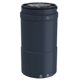 XVUC020 – Body extender for modular tower lights, Harmony XVU, black, 60mm