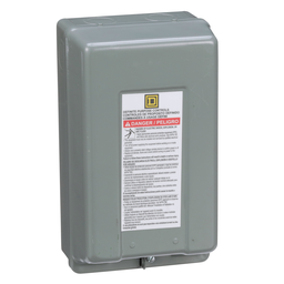 9991DPG1 – Contactor, Definite Purpose, enclosure, for 8910DP/DPA 20A to 40A contactors, NEMA 1