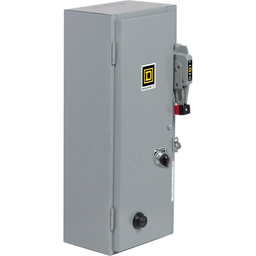 8538SBG11V02CS – NEMA Combination Starter, Type S, nonfusible disconnect, Size 0, 18A, 5 HP at 600 VAC polyphase, 120 VAC coil, NEMA 1