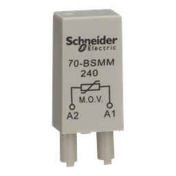 70-BSMM-240 – Protection module with MOV suppressor, SE Relays, for 782H hermetically sealed relays, 240VAC/VDC