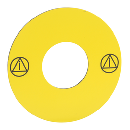 ZB6Y7001 – Legend, Harmony XB6, unmarked, 45mm for emergency stop pushbutton