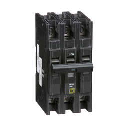QOU3100 – Mini circuit breaker, QOU, 100A, 3 pole, 240 VAC, 10kA