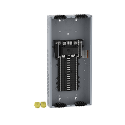 QO130M200PQ – Load center, QO, 1 phase, 30 spaces, 30 circuits, 200A convertible main breaker, PoN, NEMA1, Qwik-grip