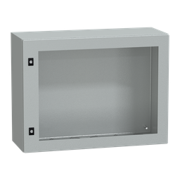 NSYCRN68300T – PanelSeT CRN tspt door w/o mount.plate. H600xW800xD300 IP66 IK08 RAL7035..